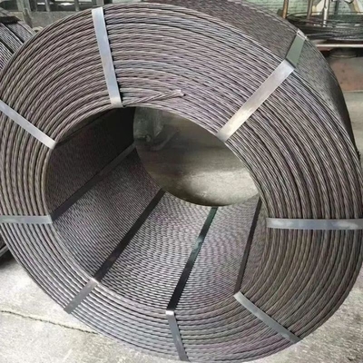 1860MPa faible relâchement PC câble en acier pour le béton 7 fil 21,6 mm Surface