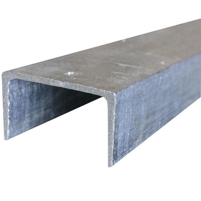 5-12m Longueur de la poutre en U laminée à chaud S275jr S355jr Ss400 St37 St52 Structure en acier galvanisé Q235 Channel Steel personnalisation