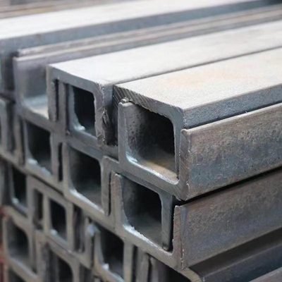 Canal en acier de surface plate/galvanisée pour profil de cadre en acier A36 Matériau de construction