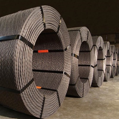 Corde de fil d'acier galvanisé personnalisée pour le levage de la surface de la grue