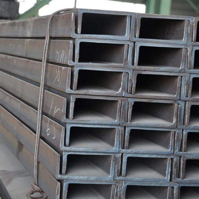 5-12m longueur non perforée galvanisée en acier U pour acier de structure en acier C