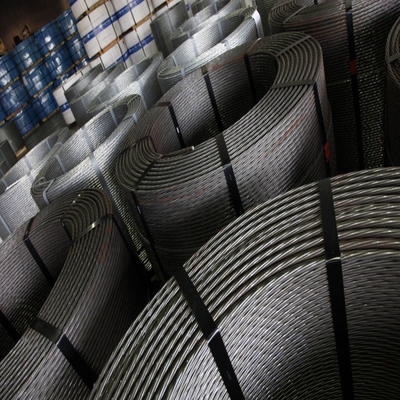 Cordon métallique prétensionné à haute traction de 12,7 mm ASTM standard