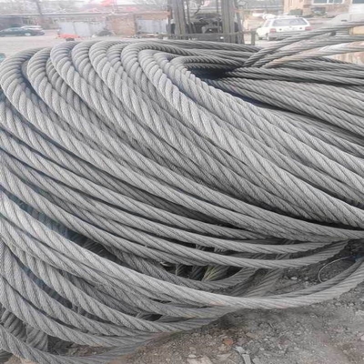 Corde de fil d'acier galvanisé/non galvanisé pour le levage, le levage et le déraillement