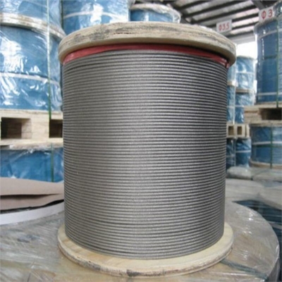 Cable en acier à surface en spirale non allié 35wx7- 24 mm pour grue