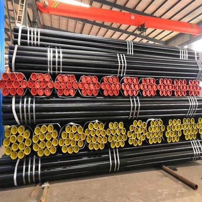 EXW Pipe en acier au carbone soudé à haute fréquence à extrémités filetées à long terme API5l Sch40-Xxs