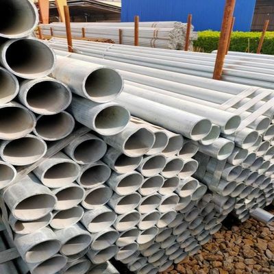 Tubes en acier inoxydable à haute pression EMT Tubes pré-galvanisées par immersion à chaud