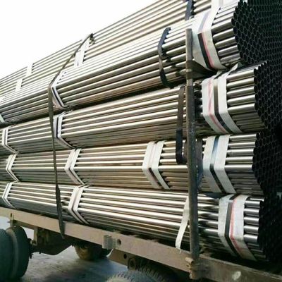 Pipe en acier de fer galvanisé soudé de BS standard personnalisé avec personnalisation