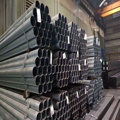 Pipe en acier de fer galvanisé soudé de BS standard personnalisé avec personnalisation