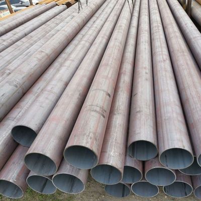 Pipe soudée en acier au carbone noir LSAW Pipe en acier API5l X65 Psl1 Pipeline de gaz pétrolier