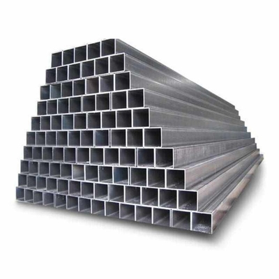 Pipe carrée galvanisée de 1 x 1 pouce pour la section de chaudière ronde