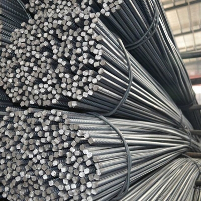 HRB400 Barre de béton de construction à tolérance de 1% et barre en acier au carbone