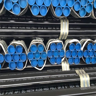 2 à 48 pouces de tolérance de tuyau sans soudure en acier au carbone ASTM A106 GR. B/ASME SA106 GR. B/API 5L