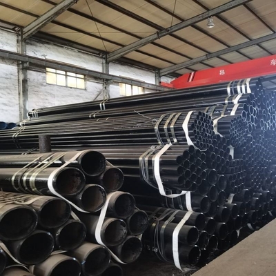 5.8/6m/11.8m/12m API 5L X70 tuyau en acier rond standard soudé pour gaz et pipeline pétrolier