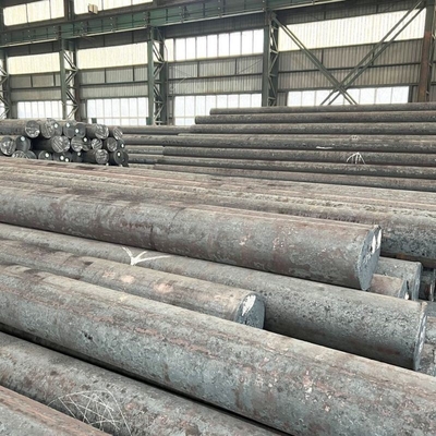 Barres en acier au carbone SAE1045 S45c, à chaud laminées/tirables à froid, barres rondes pour la fabrication d'outils