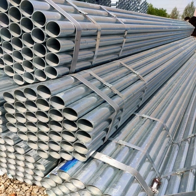 Pipe en acier galvanisée sans soudure/soudée pour forage pétrolier/gaz à chaud à haute couche de zinc