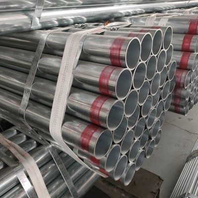 Tubes en acier pré galvanisé de 4 pouces Q235 Q345 avec épaisseur galvanisée à chaud DIP 0,3-40 mm