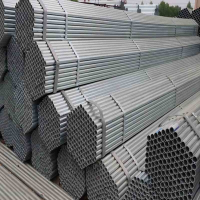 Pipe en acier galvanisé standard de 1/4 &quot;-48&quot; GB 18 Gauge 1,1 mm Épaisseur 10 FT pour les clôtures