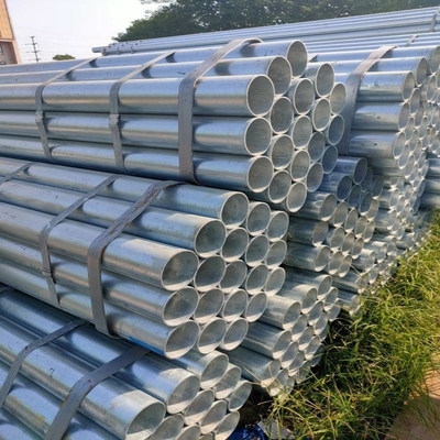 Pipe en acier au carbone galvanisée en acier de fer gi 1/4&quot;-48&quot; couche de zinc haute