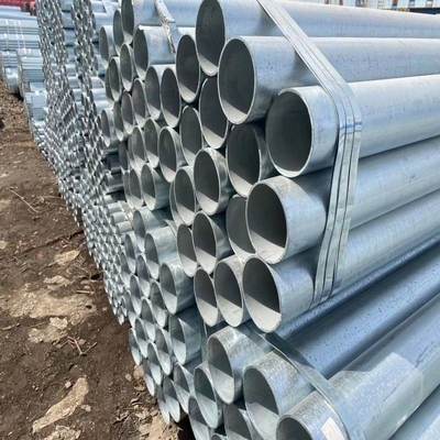 Pipe en acier au carbone galvanisée en acier de fer gi 1/4&quot;-48&quot; couche de zinc haute