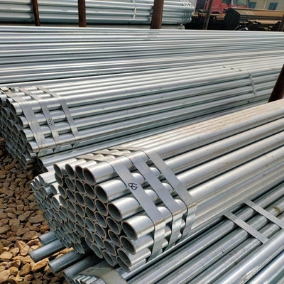 Pipe en acier au carbone galvanisée en acier de fer gi 1/4&quot;-48&quot; couche de zinc haute