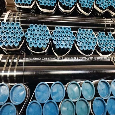 Pipe sans soudure en acier au carbone de la catégorie B 2 &quot;-48&quot; pour pipelines de pétrole et de gaz
