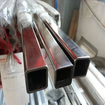 Pipe en acier inoxydable S32750/S32205/F50/F60/F55/F60/F61/F65 Tube carré Tube rectangulaire