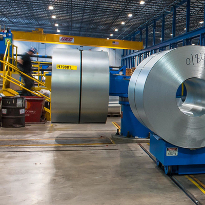 Coil/rouleau d'aluminium argenté de diamètre personnalisé pour toiture avec alliage et température différents