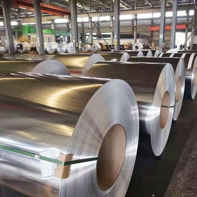 Coil/rouleau d'aluminium argenté de diamètre personnalisé pour toiture avec alliage et température différents