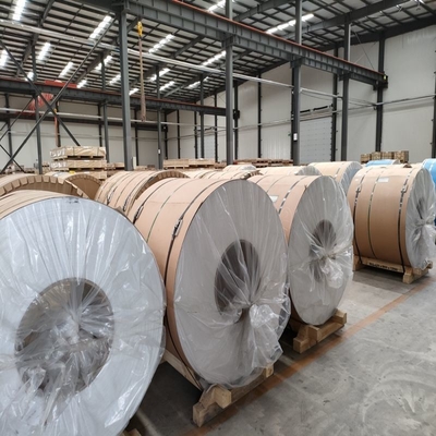 Coil/rouleau d'aluminium argenté de diamètre personnalisé pour toiture avec alliage et température différents