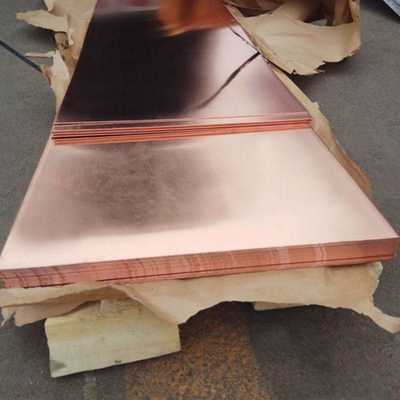 Taille personnalisée Plaque de cuivre pur à haute pureté et GB En ASTM JIS BS Standard