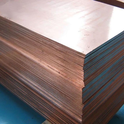 Taille personnalisée Plaque de cuivre pur à haute pureté et GB En ASTM JIS BS Standard