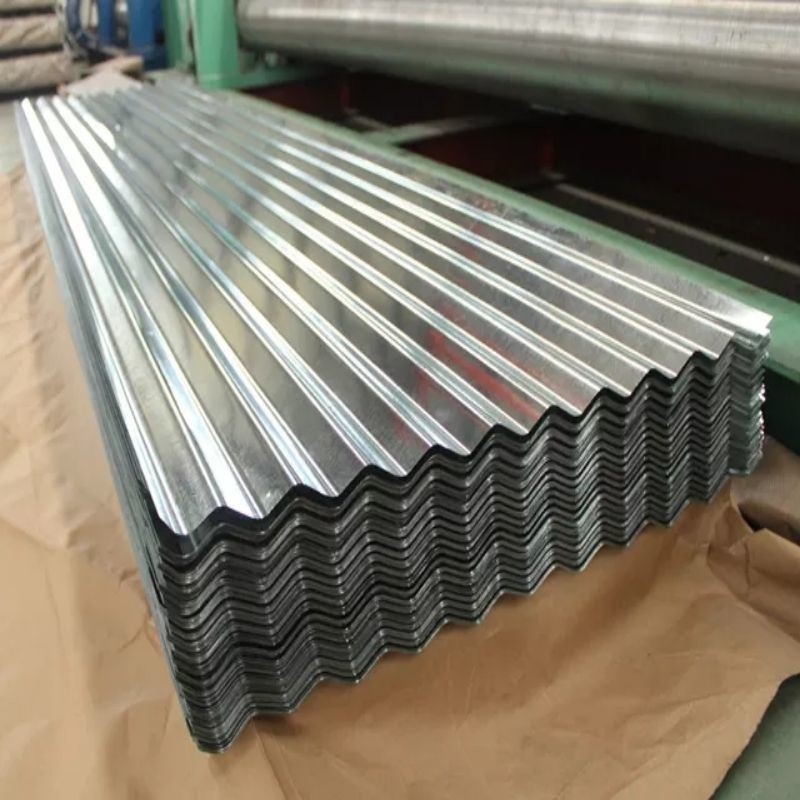 Plaque de toiture en acier galvanisé AISI ASTM DIN Z40g Z275g Z350g Aluzinc Az150 Dx51d
