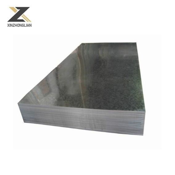 1219/1250/1500/2200mm Dx51d Z275 Plaque d'acier galvanisé pour le toit Matériau de fer zinc