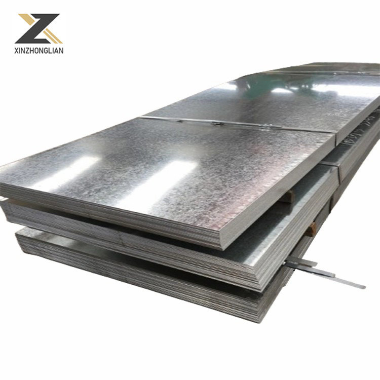 Dx51d Gi Z275 Plaque de toiture galvanisée ondulée revêtue de zinc en stock