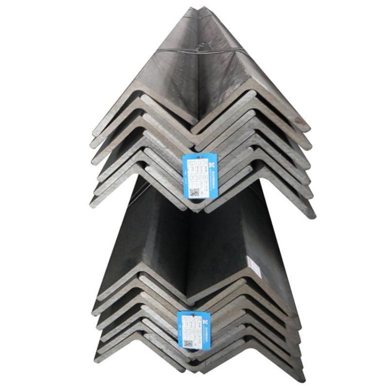 Profil personnalisé en acier inoxydable au carbone Barre d'angle d'angle Tailles standard Fer noir inégal