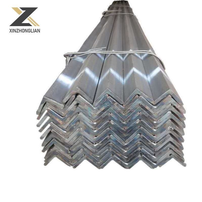 Acier à angle laminé à chaud à largeur de 20 à 240 mm ou profilé Ms angles L sur mesure