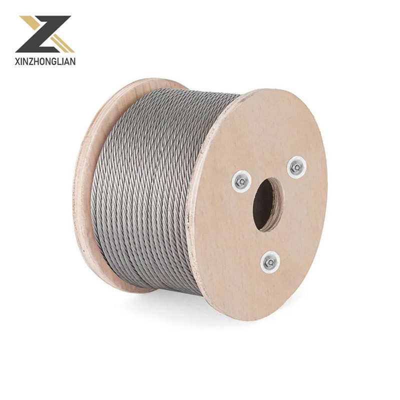 Technique d'extinction 7/1.0 mm 7/1.6 mm fils d'acier pour la ligne de transmission d'énergie