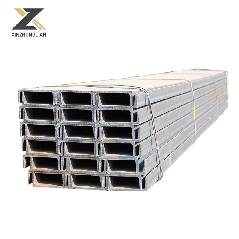 Pièces de traitement en acier Lai de 5 à 12 mm galvanisées en acier U-Beam U-Channel à surface plate