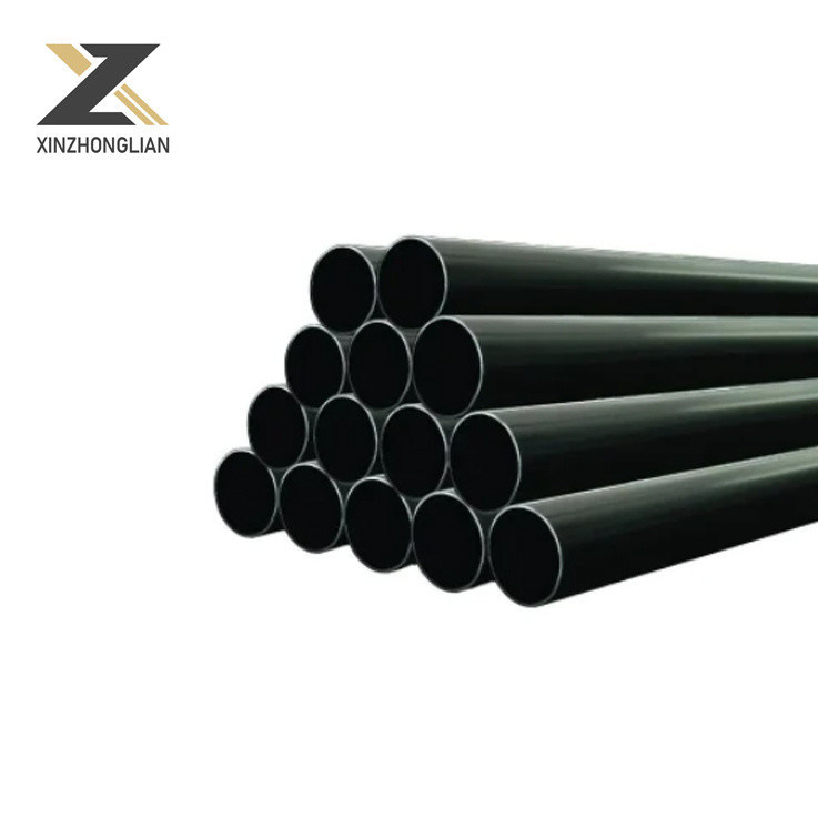 Pipe en acier au carbone enduite en noir LSAW ERW API / API5l Grade X65 pour la fabrication