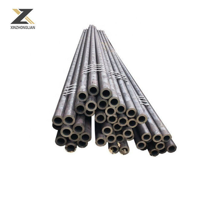 X42 X46 X56 X60 X65 X70 Pipe standard API5l avec technique de laminage à chaud enduit de noir