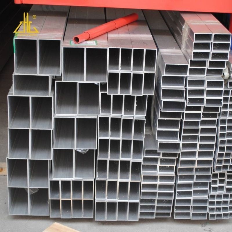 Shandong Silver Aluminium Tube Pipe 1060 3003 6061 6063 pour les pièces de machines industrielles